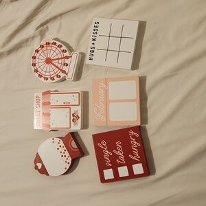 Bullseye playground valentine's wooden sign bundle